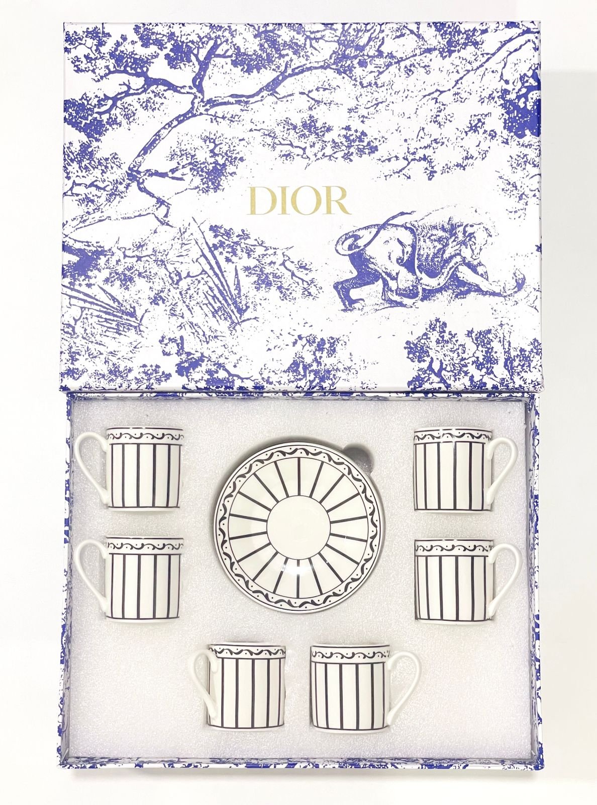 Turkish coffee set of six - Dior Turkish Coffee Cups | Aleppo Gift UAE